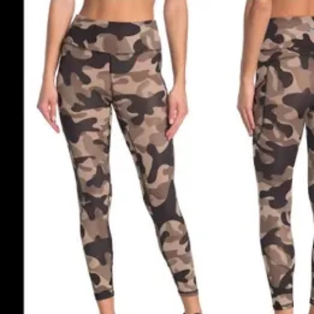 Camouflage High-Waisted Leggings